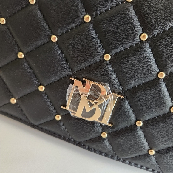 Studded Quilted Crossbody bag. Could clutch too! New! - Picture 3 of 12